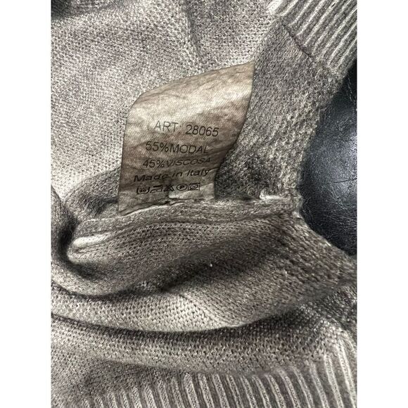 Metallic Silver Sequined Long Sleeve Evening Party Blouse Cocktail Top - Picture 8 of 8